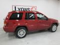 2002 Inferno Red Tinted Pearlcoat Jeep Grand Cherokee Limited 4x4  photo #17