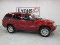 2002 Inferno Red Tinted Pearlcoat Jeep Grand Cherokee Limited 4x4  photo #20