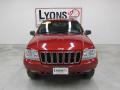 2002 Inferno Red Tinted Pearlcoat Jeep Grand Cherokee Limited 4x4  photo #22