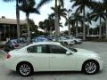 2008 Ivory Pearl White Infiniti G 35 Sedan  photo #5