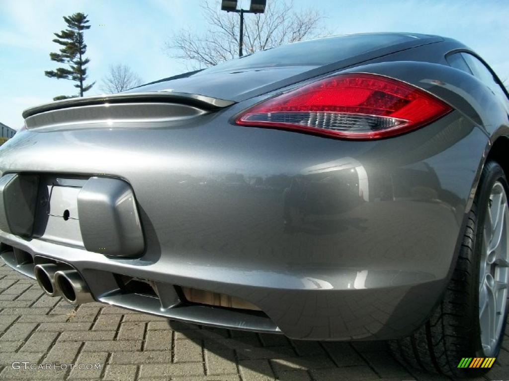 2011 Cayman S - Meteor Grey Metallic / Black photo #22