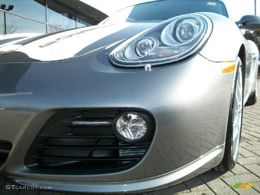 2011 Cayman S - Meteor Grey Metallic / Black photo #28