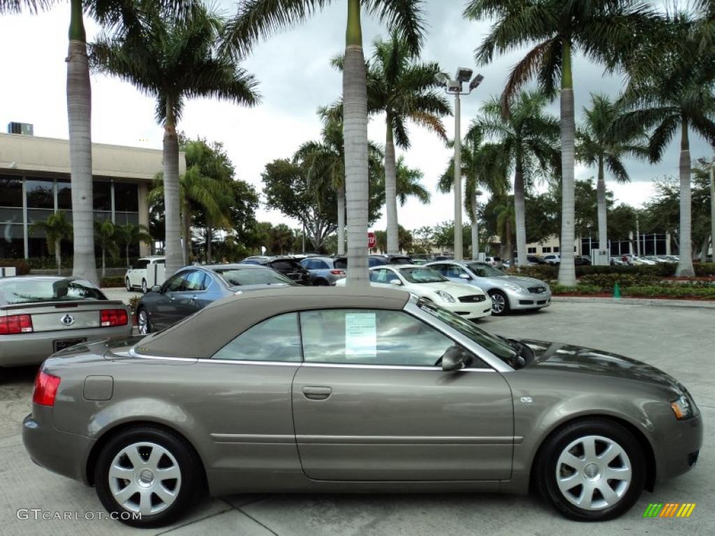 Alpaka Beige Metallic 2005 Audi A4 3.0 Cabriolet Exterior Photo #42526217