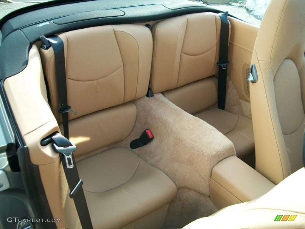 Sand Beige Interior 2011 Porsche 911 Carrera S Cabriolet Photo #42526237
