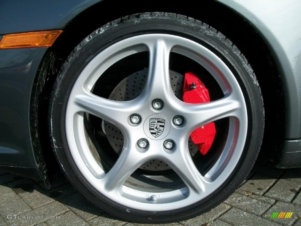 2011 911 Carrera S Cabriolet - Meteor Grey Metallic / Sand Beige photo #32