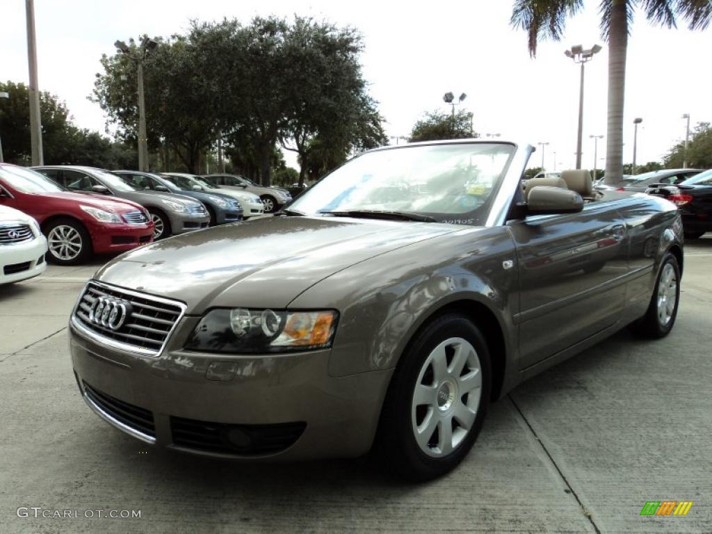Alpaka Beige Metallic 2005 Audi A4 3.0 Cabriolet Exterior Photo #42526381