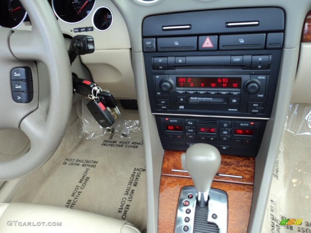 2005 Audi A4 3.0 Cabriolet Controls Photo #42526493