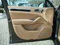 Luxor Beige 2011 Porsche Cayenne S Hybrid Door Panel