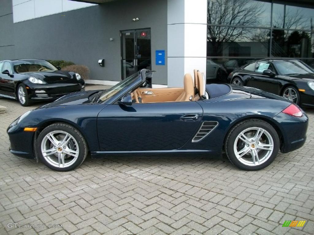 Dark Blue Metallic 2011 Porsche Boxster Standard Boxster Model Exterior Photo #42528141