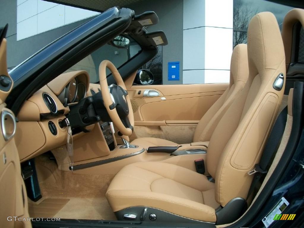 Sand Beige Interior 2011 Porsche Boxster Standard Boxster Model Photo #42528245