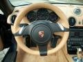 Sand Beige 2011 Porsche Boxster Standard Boxster Model Steering Wheel