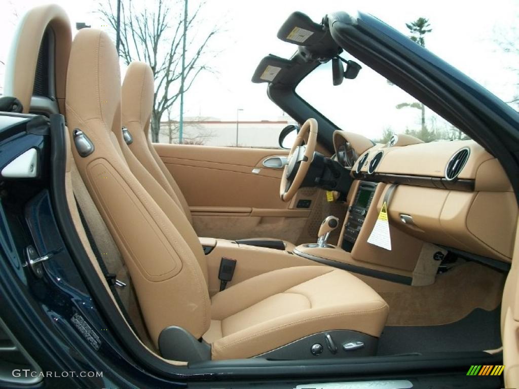 Sand Beige Interior 2011 Porsche Boxster Standard Boxster Model Photo #42528497