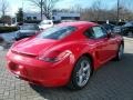 2011 Guards Red Porsche Cayman   photo #5