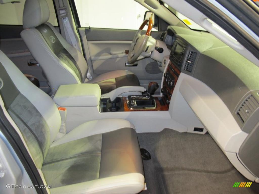 Medium Slate Gray Interior 2006 Jeep Grand Cherokee Overland 4x4 Photo #42529097