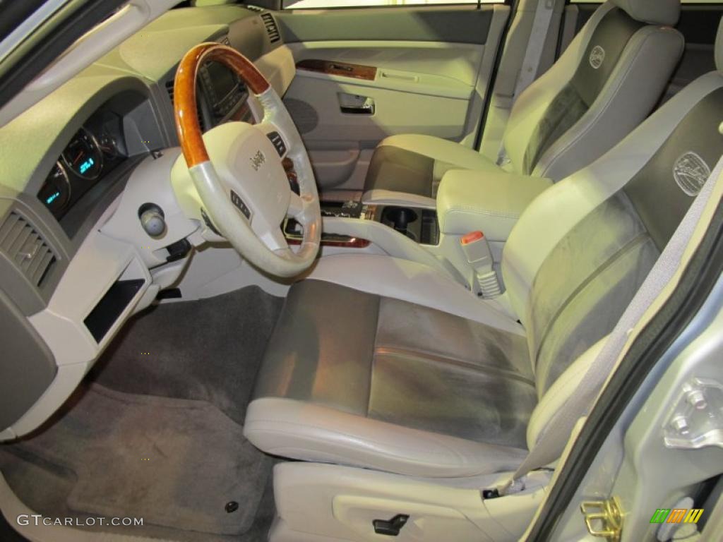 Medium Slate Gray Interior 2006 Jeep Grand Cherokee Overland 4x4 Photo #42529141