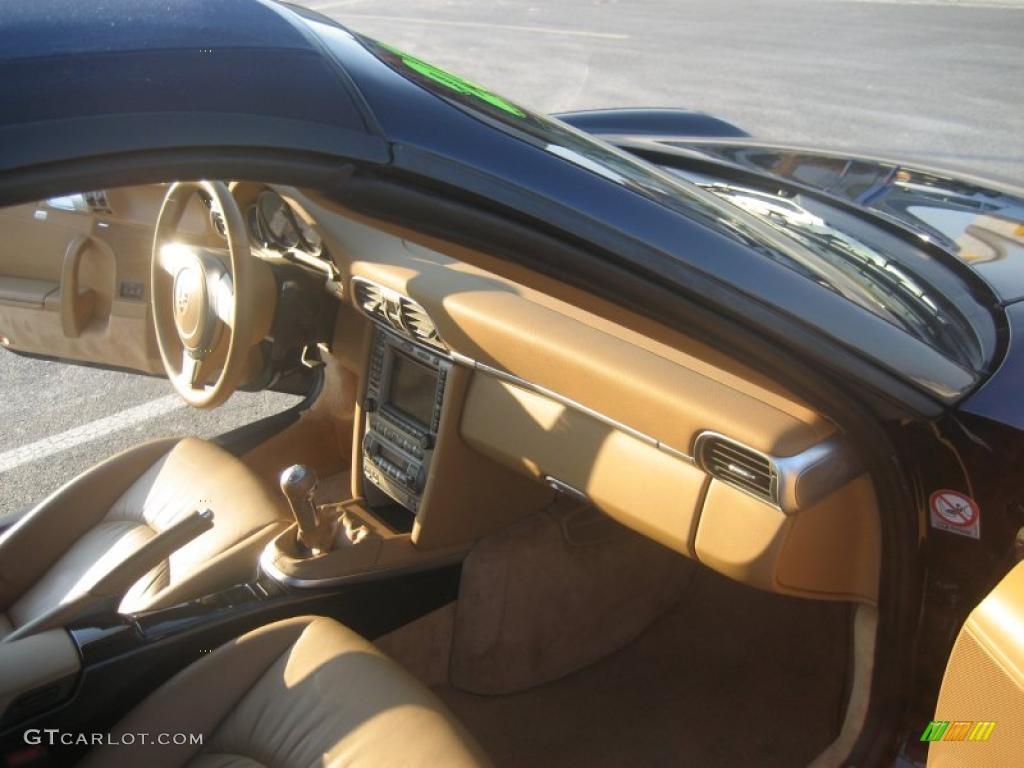 2008 911 Carrera S Cabriolet - Midnight Blue Metallic / Sand Beige photo #20