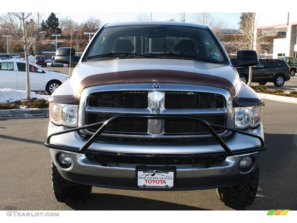 2005 Ram 2500 SLT Quad Cab 4x4 - Bright Silver Metallic / Dark Slate Gray photo #6