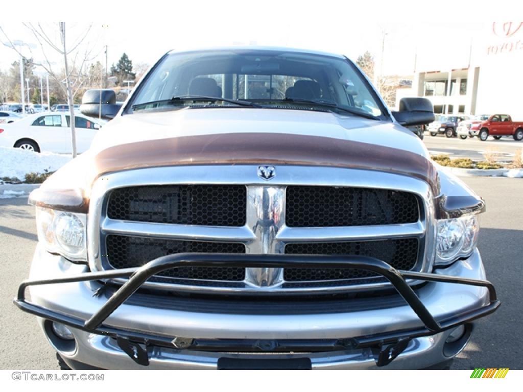 2005 Ram 2500 SLT Quad Cab 4x4 - Bright Silver Metallic / Dark Slate Gray photo #34