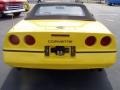 1986 Yellow Chevrolet Corvette Convertible  photo #10