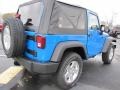 2011 Cosmos Blue Jeep Wrangler Sport S 4x4  photo #3