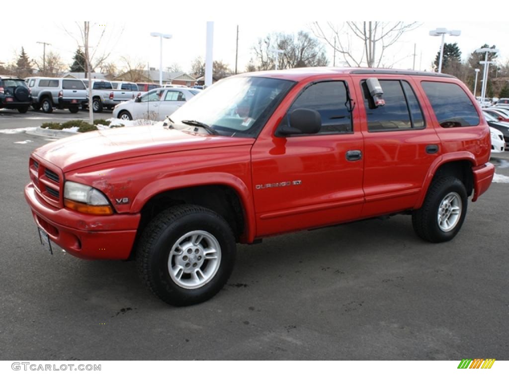 Flame Red 2000 Dodge Durango SLT 4x4 Exterior Photo #42533329