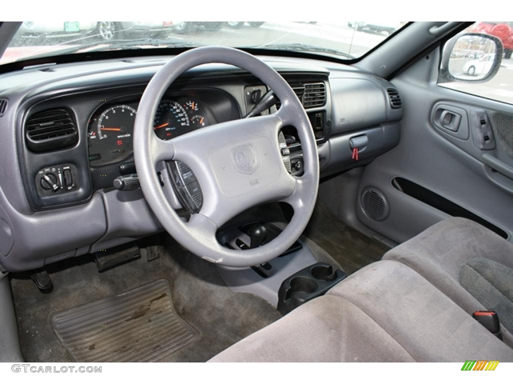 Mist Gray Interior 2000 Dodge Durango SLT 4x4 Photo #42533381