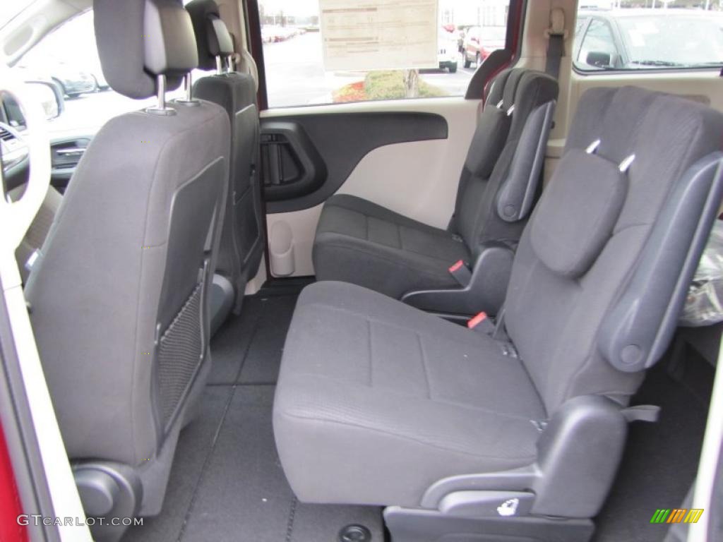 Black/Light Graystone Interior 2011 Dodge Grand Caravan Express Photo #42533845