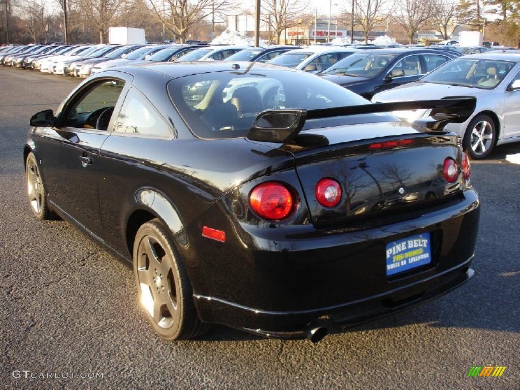 2006 Cobalt SS Supercharged Coupe - Black / Ebony photo #6