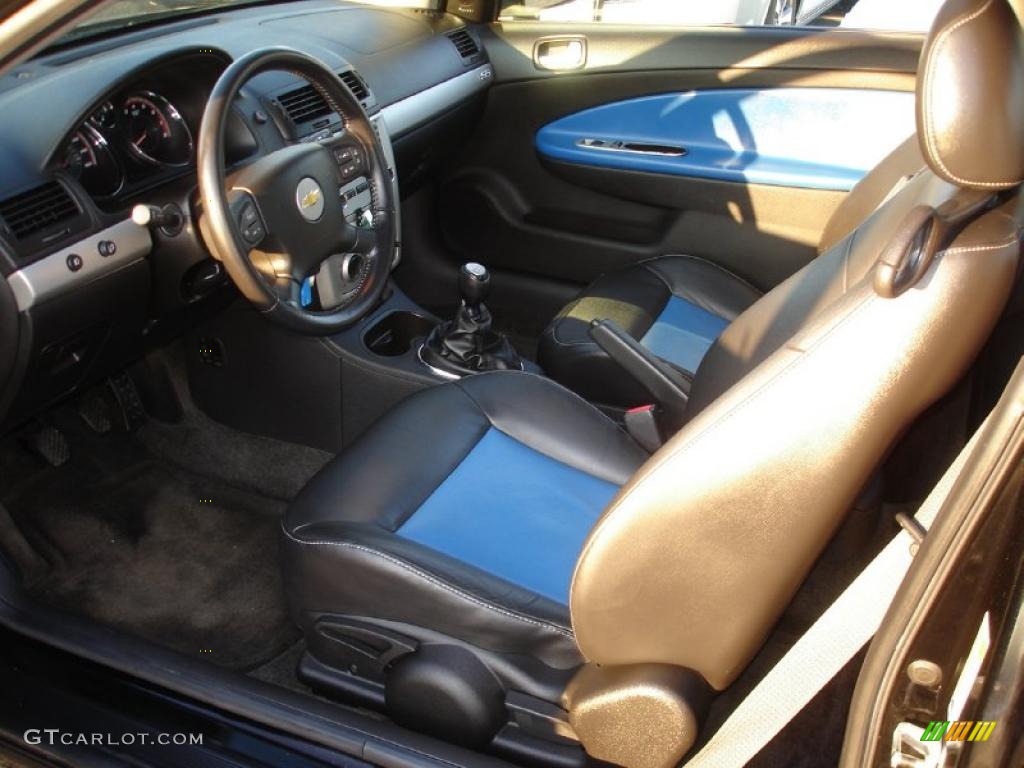Ebony Interior 2006 Chevrolet Cobalt SS Supercharged Coupe Photo #42535153