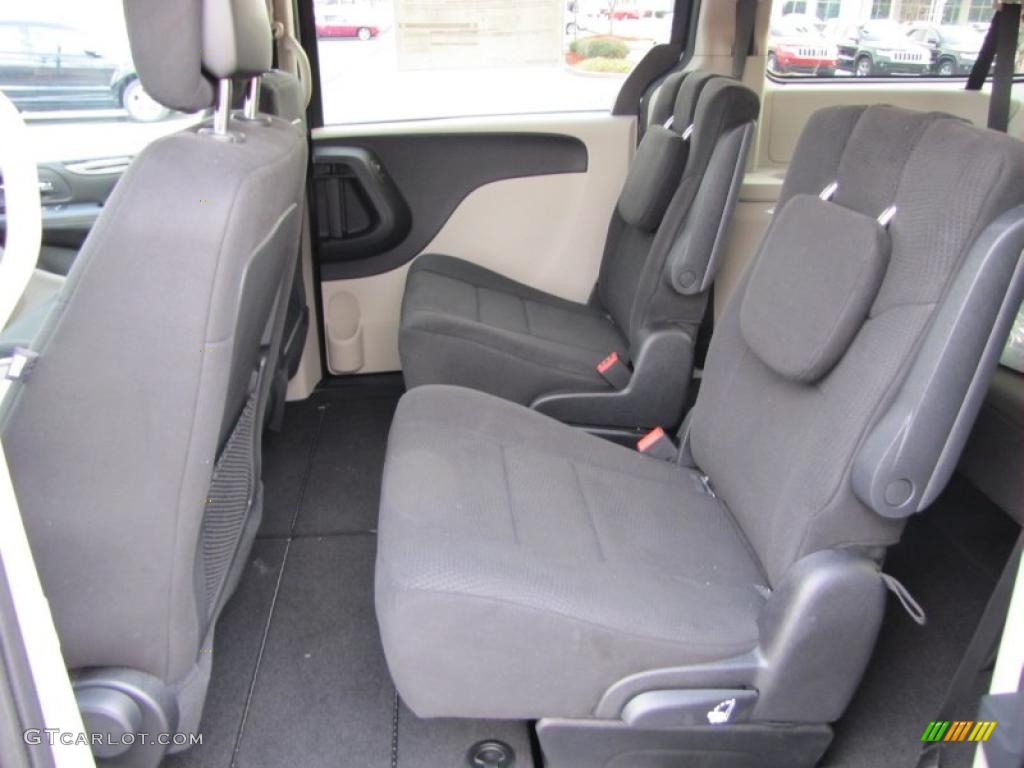 Black/Light Graystone Interior 2011 Dodge Grand Caravan Mainstreet Photo #42535453