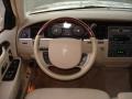Light Camel 2007 Lincoln Town Car Signature Limited Steering Wheel