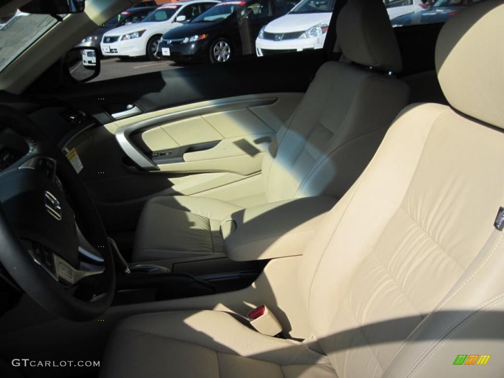 2011 Accord EX-L V6 Coupe - Taffeta White / Ivory photo #14