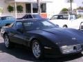 1990 Black Chevrolet Corvette Coupe  photo #2
