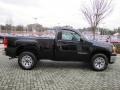 2008 Onyx Black GMC Sierra 1500 Regular Cab  photo #6