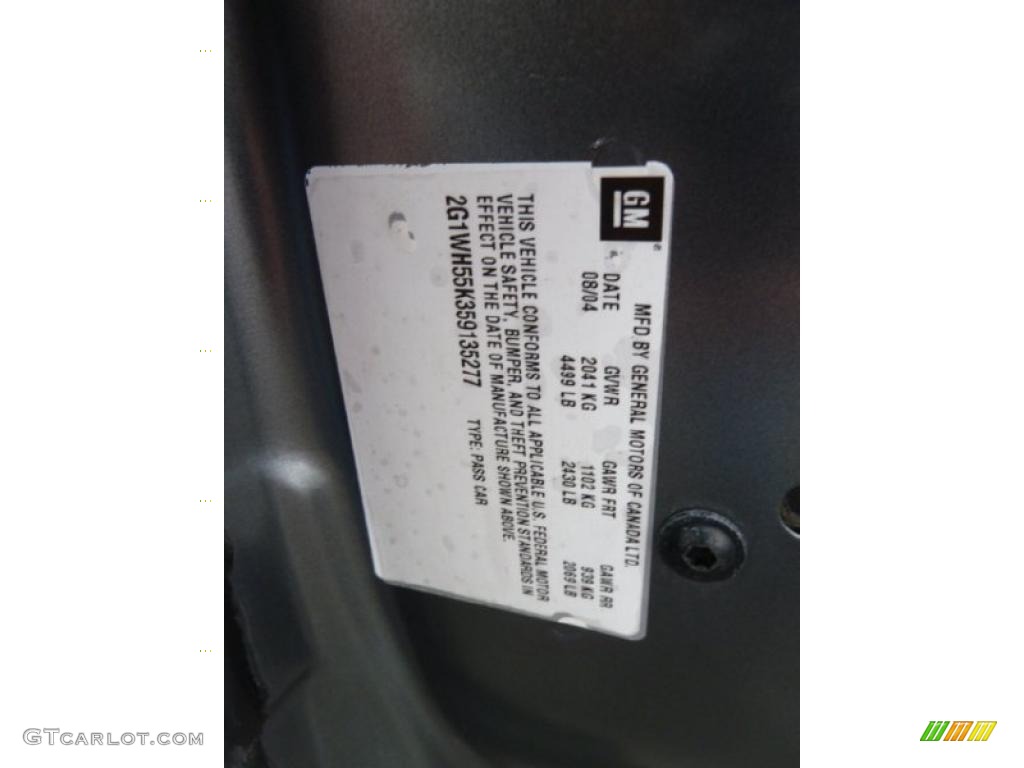 2005 Impala LS - Medium Gray Metallic / Medium Gray photo #14