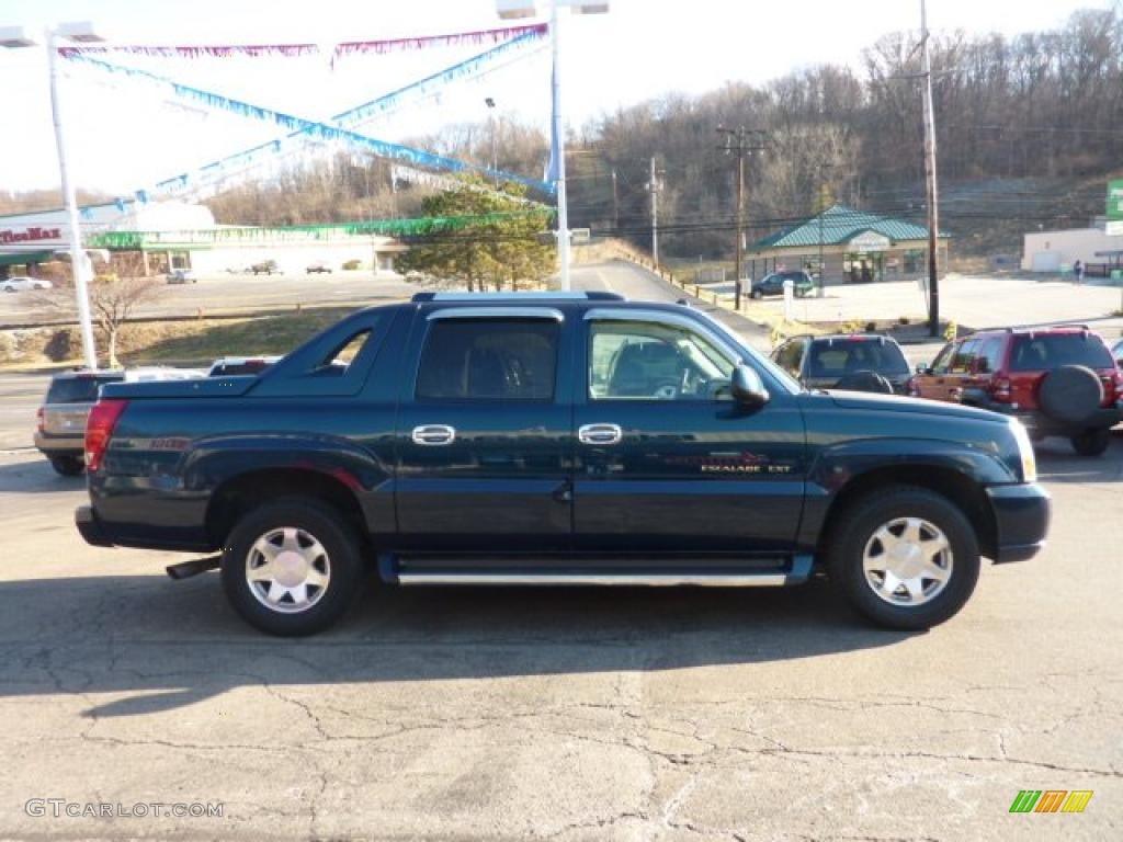 2005 Escalade EXT AWD - Rip Tide Blue / Pewter photo #5