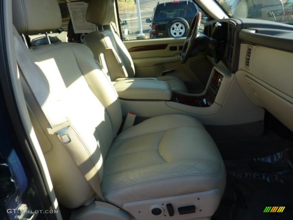 2005 Escalade EXT AWD - Rip Tide Blue / Pewter photo #13