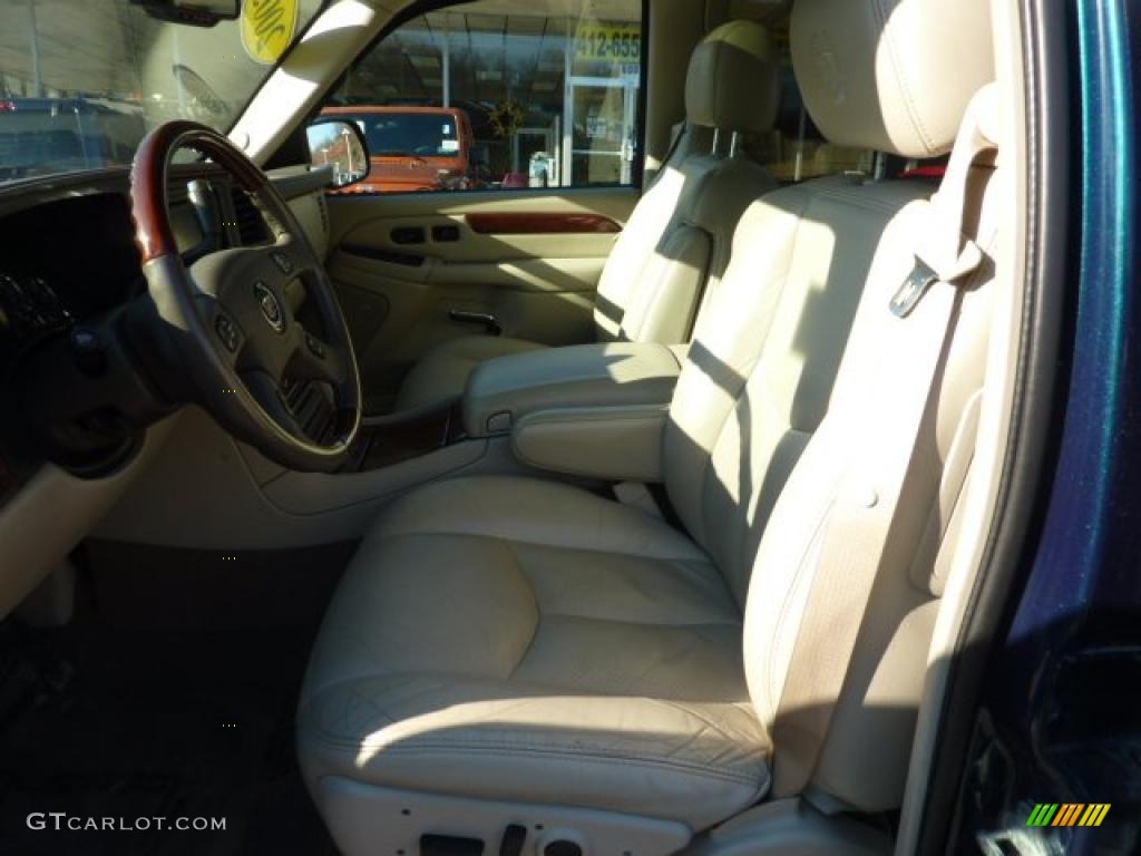 2005 Escalade EXT AWD - Rip Tide Blue / Pewter photo #19