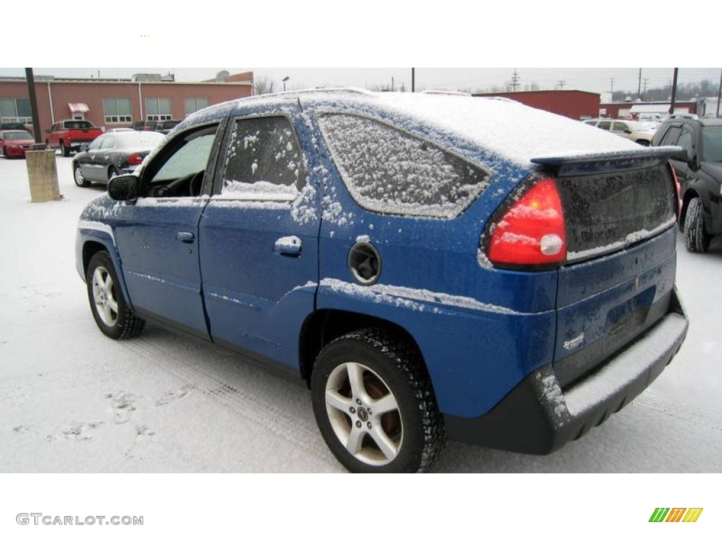 Electric Blue Metallic Pontiac Aztek