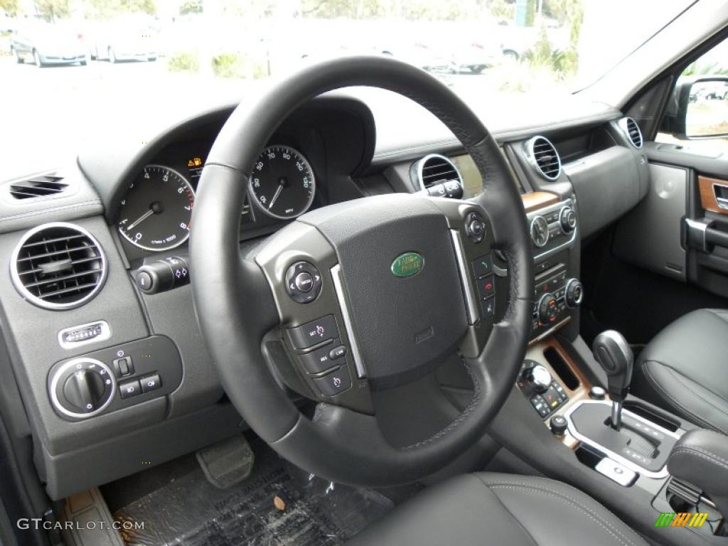 Ebony Interior 2010 Land Rover LR4 HSE Lux Photo #42540513
