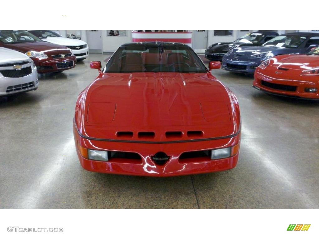 1990 Corvette Callaway Coupe - Bright Red / Red photo #2