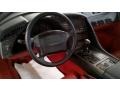 Red 1990 Chevrolet Corvette Callaway Coupe Dashboard