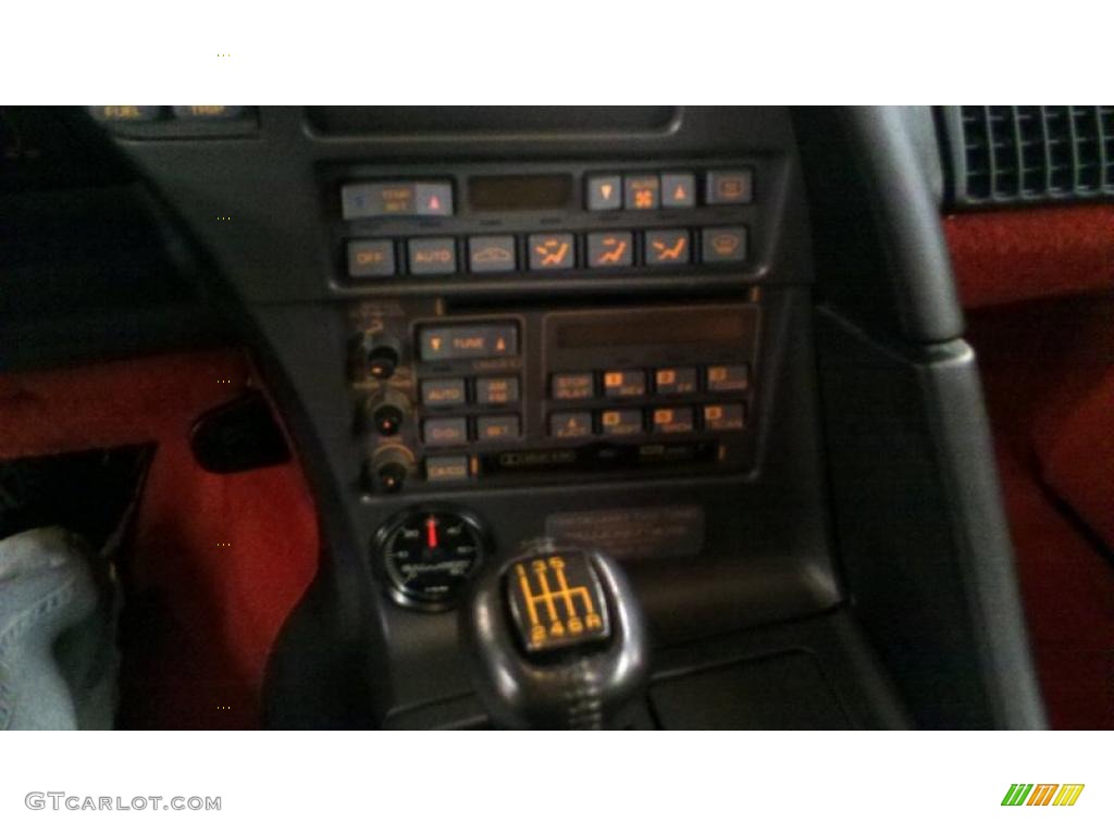 1990 Chevrolet Corvette Callaway Coupe Controls Photos
