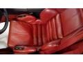 Red 1990 Chevrolet Corvette Callaway Coupe Interior Color