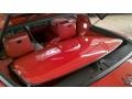 Red 1990 Chevrolet Corvette Callaway Coupe Interior Color