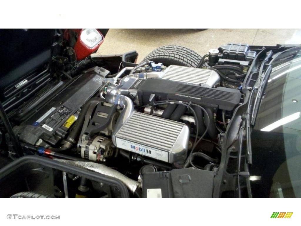 1990 Chevrolet Corvette Callaway Coupe 5.7 Liter Callaway Twin-Turbocharged OHV 16-Valve V8 Engine Photo #42542121