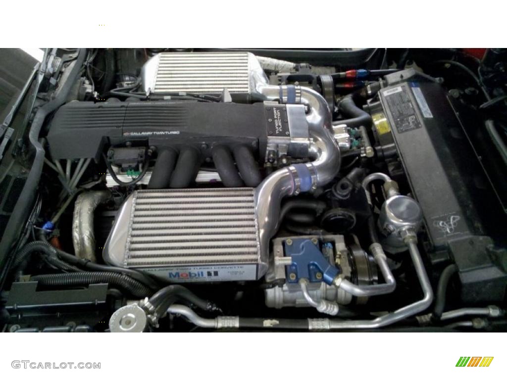 1990 Chevrolet Corvette Callaway Coupe Engine Photos