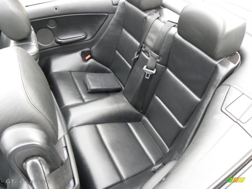 Black Interior 2002 BMW M3 Convertible Photo #42542201