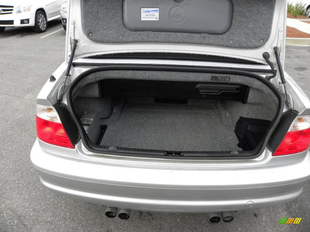 2002 BMW M3 Convertible Trunk Photo #42542265