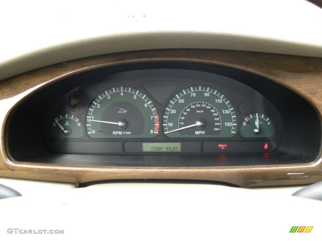 2004 Jaguar S-Type 3.0 Gauges Photo #42542769